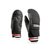 SKI RACE PROTECTIVE MITTENS BLACK/RUST