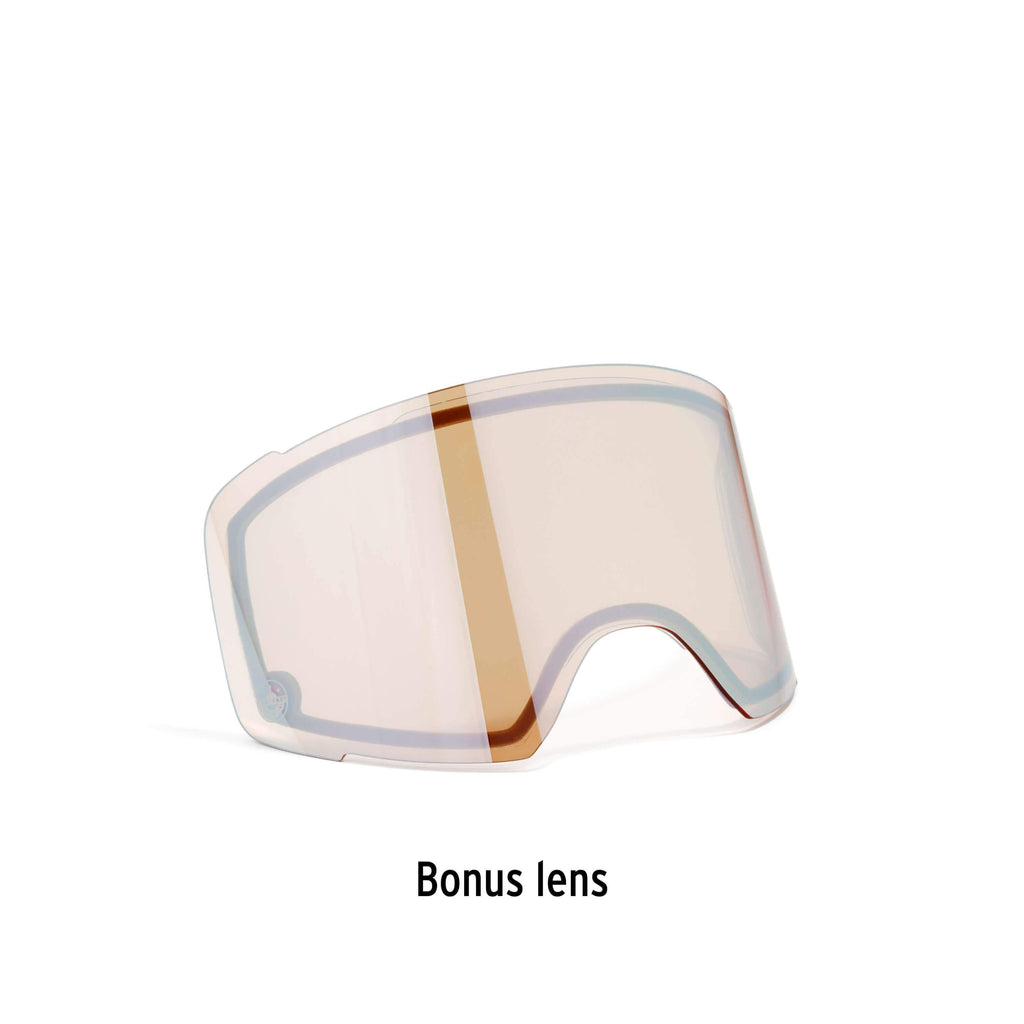 Seeblade squeegee for wiping ski goggle lenses